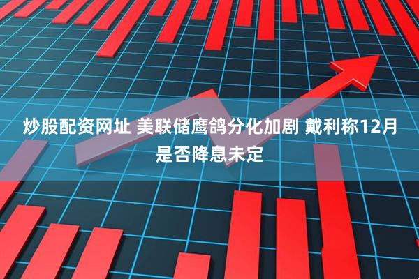 炒股配资网址 美联储鹰鸽分化加剧 戴利称12月是否降息未定